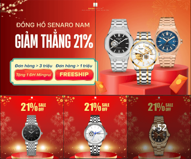 🎉 TẾT ĐẾN LÊN TAY #SENARO – GIẢM THẲNG 21% 🎉